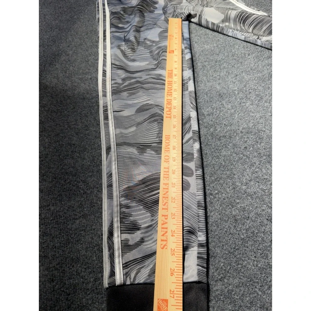 Adidas Youth Boys Large 14/16 Track Pants Grey Black Wave Camo Joggers AK5808